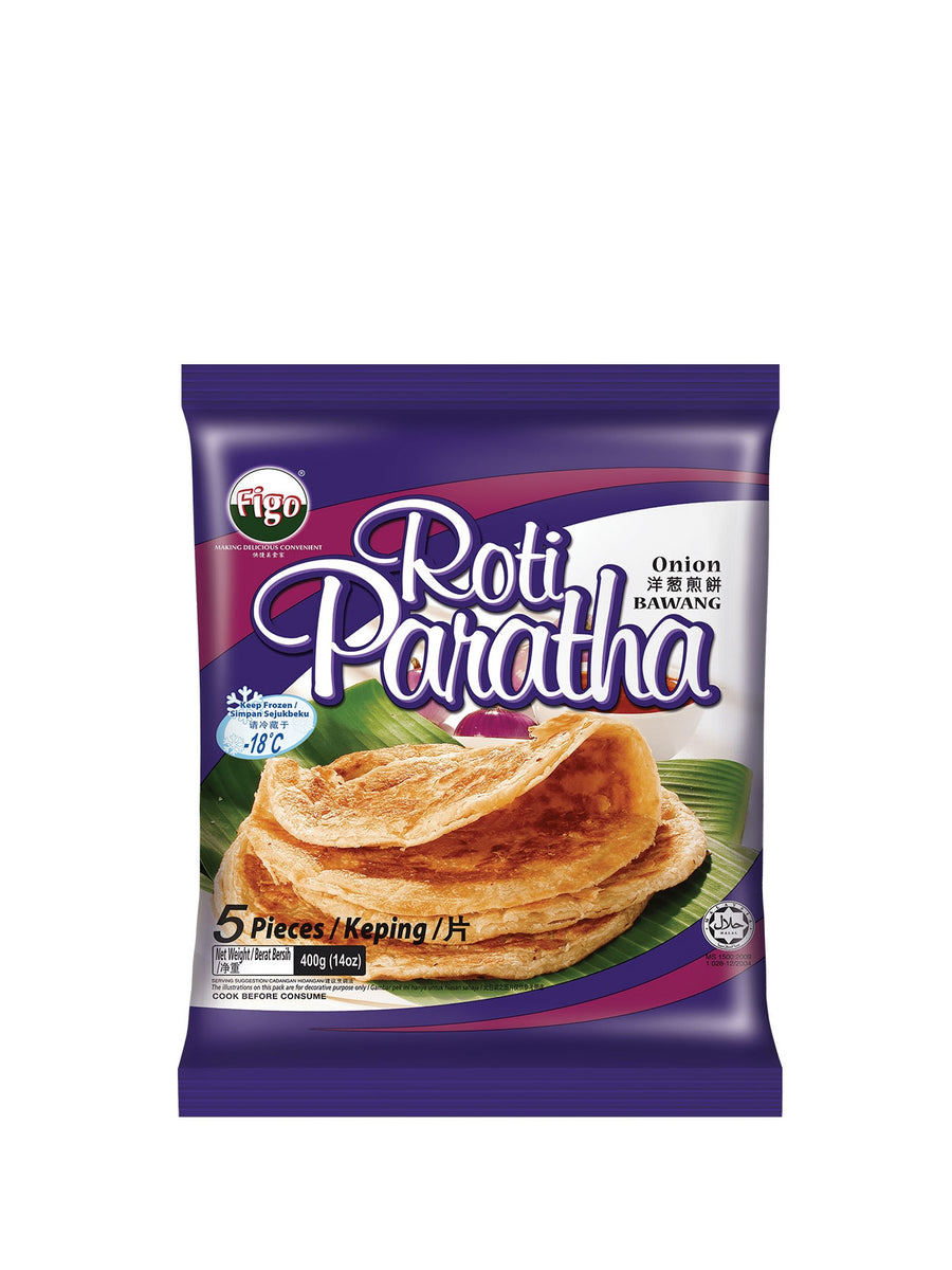 FIGO ROTI PARATHA ONION 400GM – Village Grocer - Paradigm Mall (Johor)