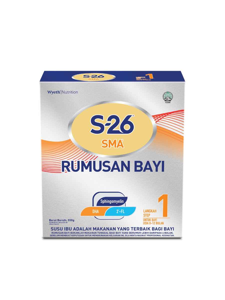 550g S26 SMA STEP 1 550G – Village Grocer - Paradigm Mall (Johor)