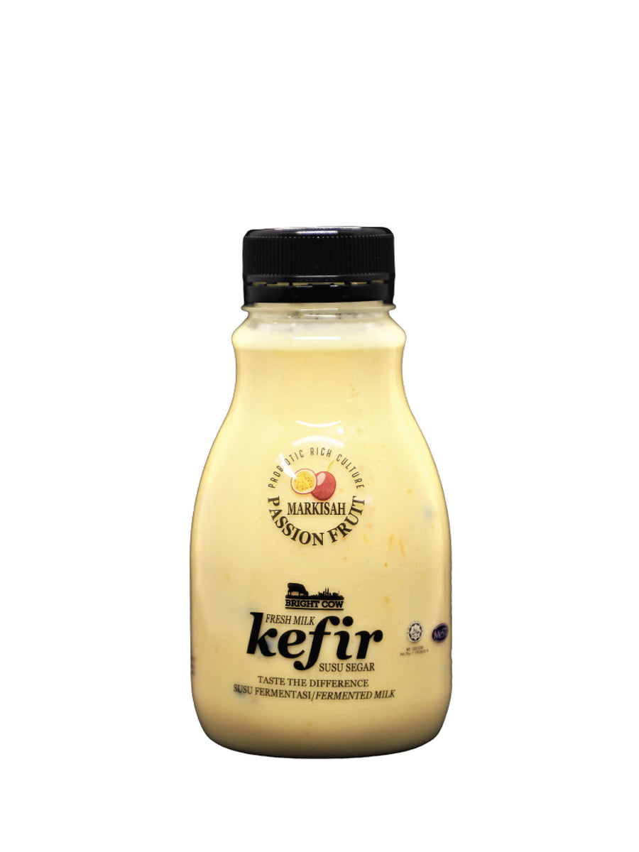 BRIGHT COW FRESH MILK KEFIR PASSION FRUIT 300ML – Village Grocer ...