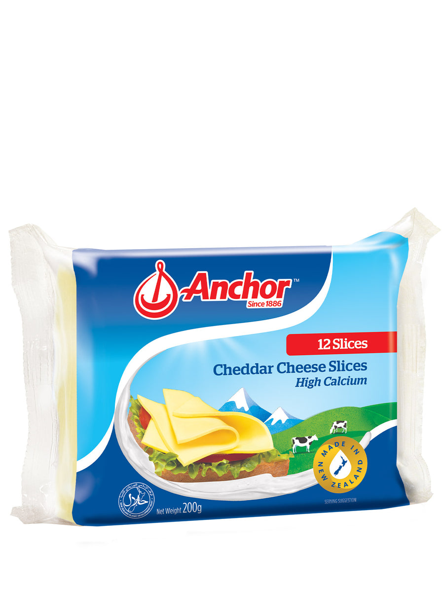 ANCHOR CHEDDAR CHEESE 200G – Village Grocer - Paradigm Mall (Johor)