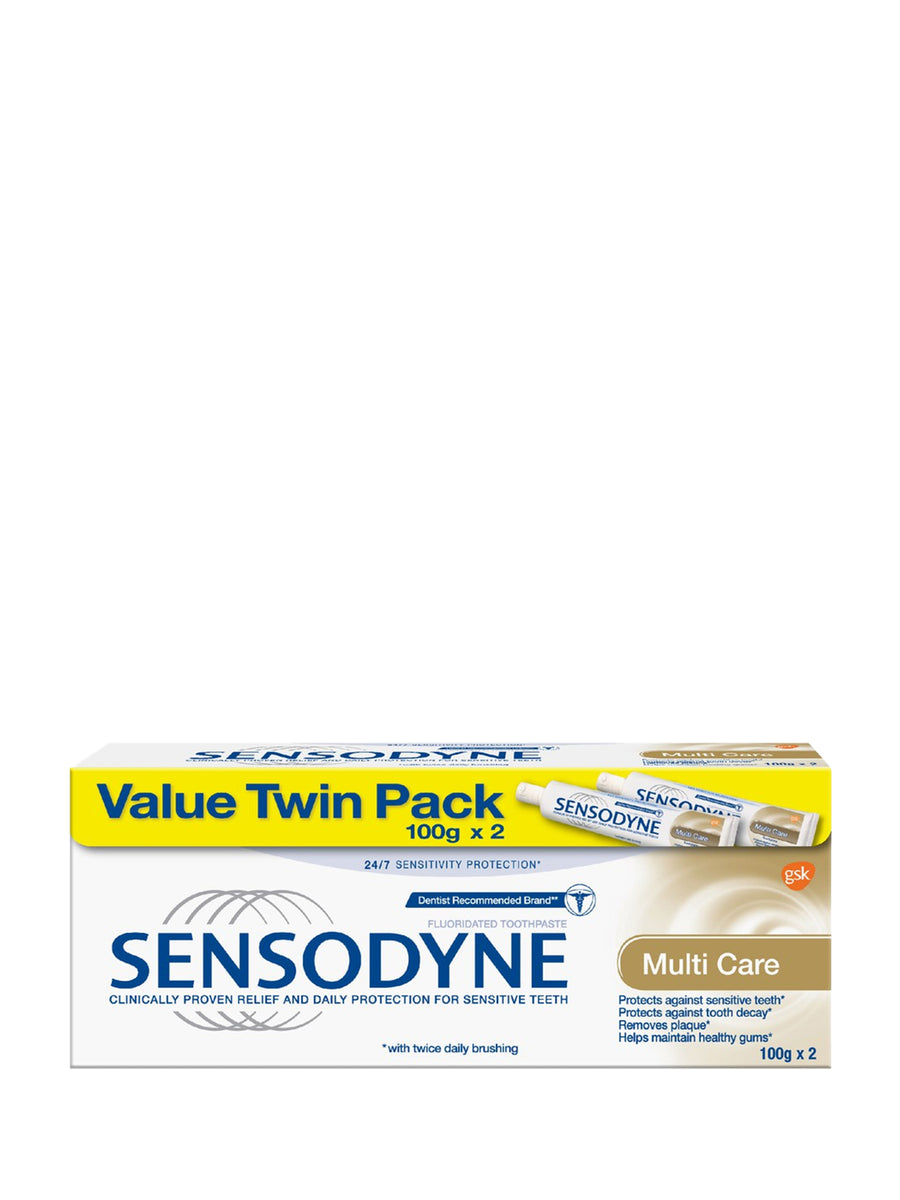 SENSODYNE MULTICARE TOOTHPASTE 2X100G – Village Grocer - Paradigm Mall ...